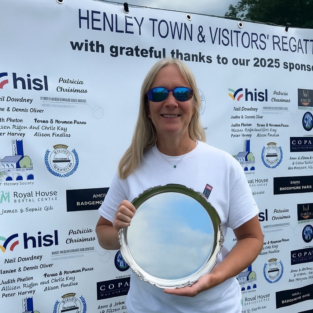 Emma Alvey had the honour of presenting the PepperPots Trophy